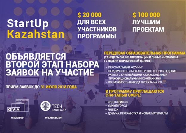 Акселерационная программа StartUp Kazakhstan