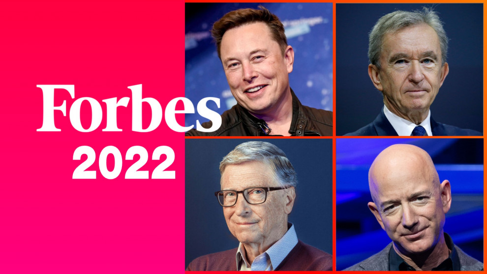 Рейтинг Forbes 2022: самые богатые люди в мире